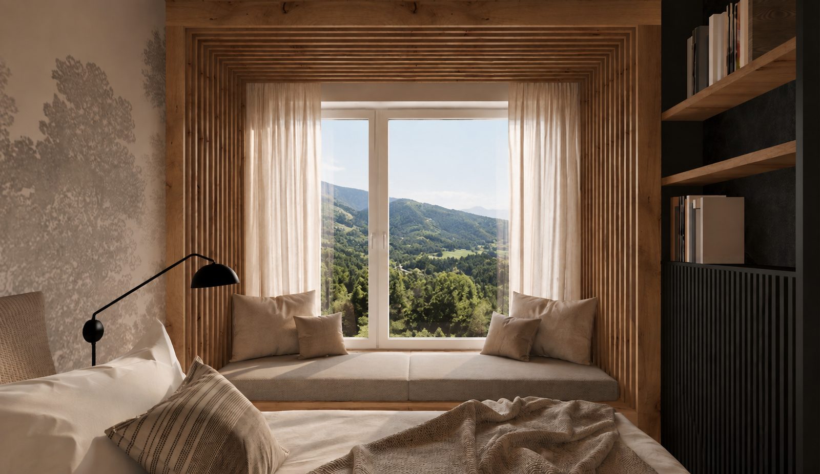 Apartmán Sky — Summit Apartments Dolní Morava, vizualizace interiéru 3
