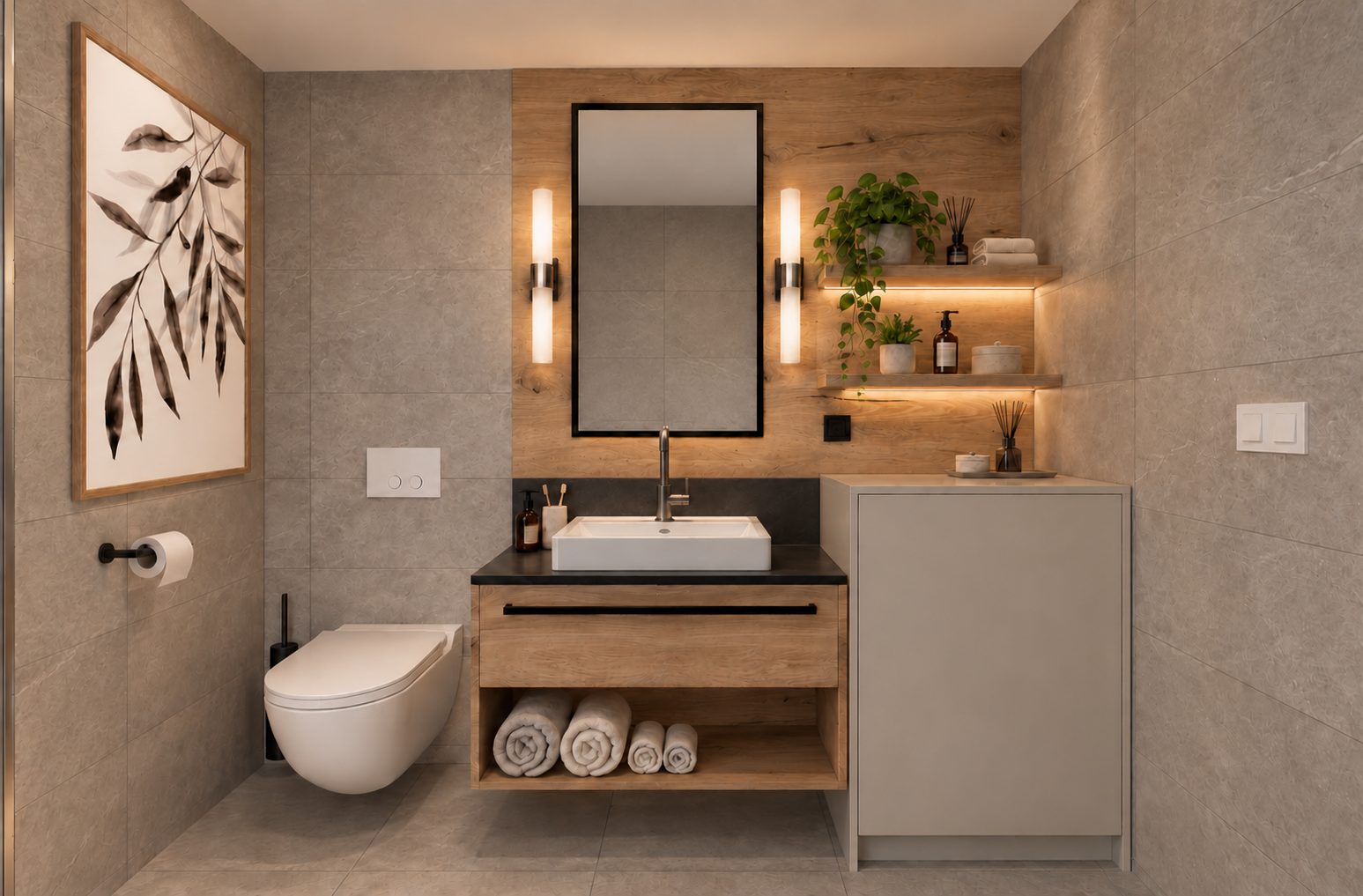 Apartmán Sky — Summit Apartments Dolní Morava, vizualizace interiéru 4