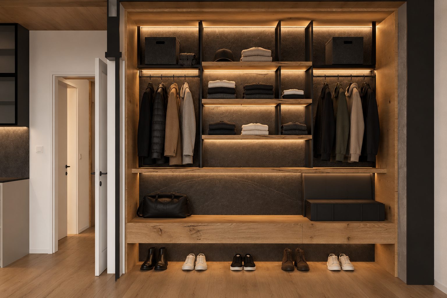 Apartmán Sky — Summit Apartments Dolní Morava, vizualizace interiéru 5