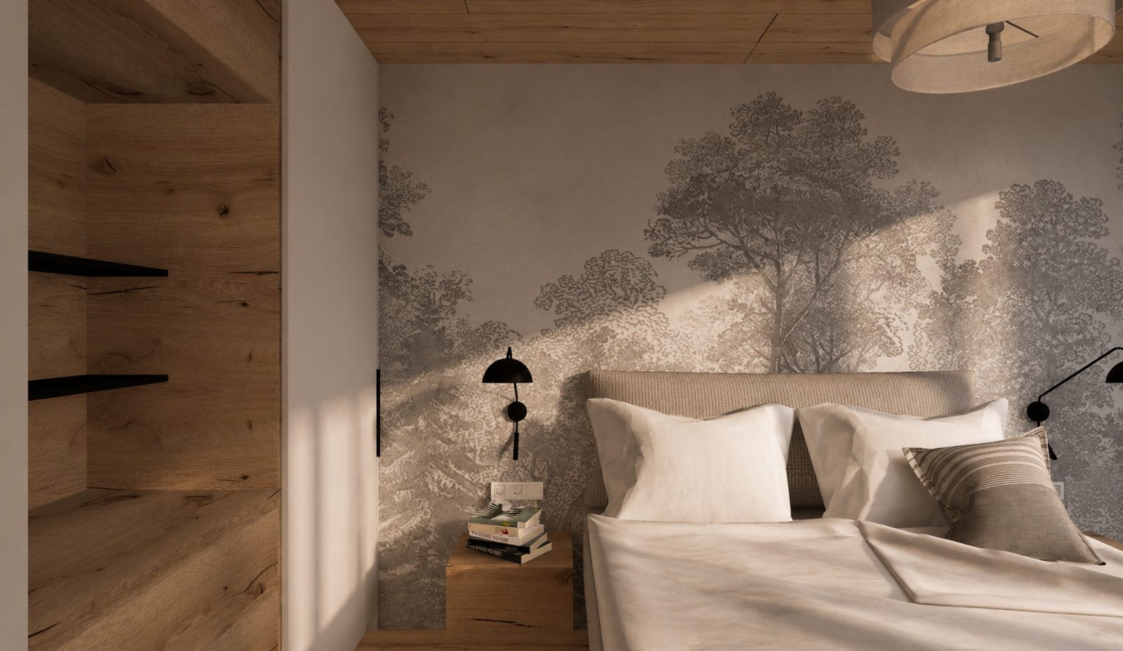 Apartmán Valley — Summit Apartments Dolní Morava, vizualizace interiéru 3