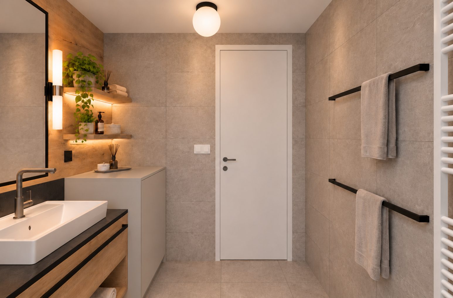 Apartmán Valley — Summit Apartments Dolní Morava, vizualizace interiéru 4